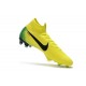 Zapatillas de fútbol Nike Mercurial Superfly VI 360 Elite FG Para Hombre Amarillo Negro