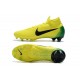 Zapatillas de fútbol Nike Mercurial Superfly VI 360 Elite FG Para Hombre Amarillo Negro