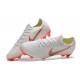 Zapatillas de fútbol Nike Mercurial Vapor XII Elite FG Blanco Gris Naranja