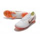 Zapatillas de fútbol Nike Mercurial Vapor XII Elite FG Blanco Gris Naranja