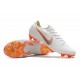 Zapatillas de fútbol Nike Mercurial Vapor XII Elite FG Blanco Gris Naranja