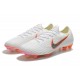 Zapatillas de fútbol Nike Mercurial Vapor XII Elite FG Blanco Gris Naranja