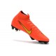 Zapatillas de fútbol Nike Mercurial Superfly VI 360 Elite FG Para Hombre Amarillo Amarillo