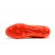 Zapatillas de fútbol Adidas Nemeziz Messi 18.1 FG Naranja Negro Rojo