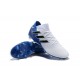 Zapatillas de fútbol Adidas Nemeziz Messi 18.1 FG Blanco Azul