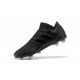 Zapatillas de fútbol Adidas Nemeziz Messi 18.1 FG Todo Negro