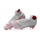 Zapatillas de fútbol Nike Mercurial Superfly VI 360 Elite FG Para Hombre Gris Rojo