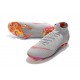 Zapatillas de fútbol Nike Mercurial Superfly VI 360 Elite FG Para Hombre Gris Rojo