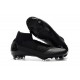 Zapatillas de fútbol Nike Mercurial Superfly VI 360 Elite FG Para Hombre Todo Negro Copa del Mundo