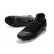Zapatillas de fútbol Nike Mercurial Superfly VI 360 Elite FG Para Hombre Todo Negro Copa del Mundo