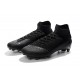 Zapatillas de fútbol Nike Mercurial Superfly VI 360 Elite FG Para Hombre Todo Negro Copa del Mundo