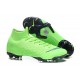 Zapatillas de fútbol Nike Mercurial Superfly VI 360 Elite FG Para Hombre Verde Negro