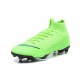 Zapatillas de fútbol Nike Mercurial Superfly VI 360 Elite FG Para Hombre Verde Negro
