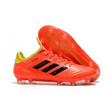 Botas de fútbol Adidas Copa 18.1 FG Para Hombre Rojo Amarillo