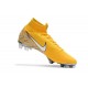Zapatillas de fútbol Nike Mercurial Superfly VI 360 Elite FG Para Hombre Amarillo Blanco Negro
