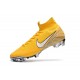 Zapatillas de fútbol Nike Mercurial Superfly VI 360 Elite FG Para Hombre Amarillo Blanco Negro