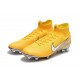 Zapatillas de fútbol Nike Mercurial Superfly VI 360 Elite FG Para Hombre Amarillo Blanco Negro