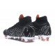 Zapatillas de fútbol Nike Mercurial Superfly VI 360 Elite FG Para Hombre CR7 Negro Plateado