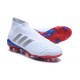 Nuevo Botas de fútbol Adidas Predator Telstar 18+ FG Rojo Plateado Azul