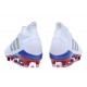 Nuevo Botas de fútbol Adidas Predator Telstar 18+ FG Rojo Plateado Azul
