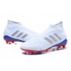 Nuevo Botas de fútbol Adidas Predator Telstar 18+ FG Rojo Plateado Azul