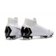 Zapatillas de fútbol Nike Mercurial Superfly VI 360 Elite FG Para Hombre Blanco Negro