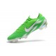 Zapatillas de fútbol Nike Mercurial Vapor XII Elite FG Plata Verde