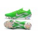 Zapatillas de fútbol Nike Mercurial Vapor XII Elite FG Plata Verde