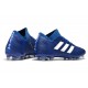 Zapatillas de fútbol Adidas Nemeziz Messi 18.1 FG Azul Blanco