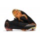 Zapatillas de fútbol Nike Mercurial Vapor XII Elite FG Negro Naranja Blanco