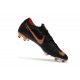 Zapatillas de fútbol Nike Mercurial Vapor XII Elite FG Negro Naranja Blanco