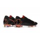 Zapatillas de fútbol Nike Mercurial Vapor XII Elite FG Negro Naranja Blanco