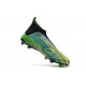 Botas Nuevas de Futbol Adidas Predator 18+ FG Mezclar Colores Verde Negro Amarillo