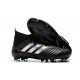 Tacos de Botas de Futbol Adidas Predator 18.1 FG Plata negra