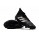 Tacos de Botas de Futbol Adidas Predator 18.1 FG Plata negra