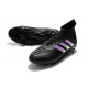 Tacos de Botas de Futbol Adidas Predator 18.1 FG Plata negra