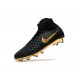 Botines de Futbol 2018 Nike Magista Obra II FG - Oro Negro