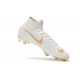 Botas de Futbol Baratas Nike Mercurial Superfly VI 360 Elite FG Oro Blanco