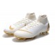 Botas de Futbol Baratas Nike Mercurial Superfly VI 360 Elite FG Oro Blanco