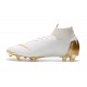 Botas de Futbol Baratas Nike Mercurial Superfly VI 360 Elite FG Oro Blanco