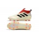 Baratas Botas de fútbol adidas Ace 17+ Purecontrol FG Blanco Negro Rojo