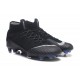 Tacón de Fútbol Nike Mercurial Superfly VI 360 Elite FG Blanco Negro