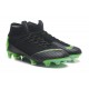 Zapatillas de fútbol Nike Mercurial Superfly VI 360 Elite FG Verde Negro