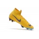 Zapatos Futbol Nike Mercurial Superfly VI 360 Elite FG Amarillo Azul