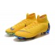 Zapatos Futbol Nike Mercurial Superfly VI 360 Elite FG Amarillo Azul