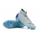 Botas de Futbol Baratas Nike Mercurial Superfly VI 360 Elite FG Azul Claro