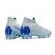 Botas de Futbol Baratas Nike Mercurial Superfly VI 360 Elite FG Azul Claro