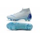 Botas de Futbol Baratas Nike Mercurial Superfly VI 360 Elite FG Azul Claro