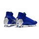 Botas de Futbol de Tacos Nike Mercurial Superfly VI CR7 360 Elite FG Azul Plata