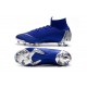 Botas de Futbol de Tacos Nike Mercurial Superfly VI CR7 360 Elite FG Azul Plata